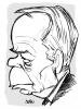 Caricature : Giscard Val�ry