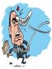 Caricature : Mitterrand F.2