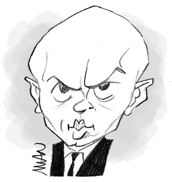 Caricature : Brunner Yul