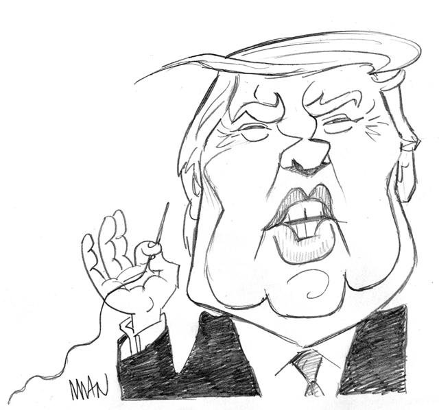 Caricature : Trump 3
