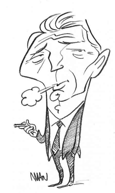 Caricature : Mitchum R. 2