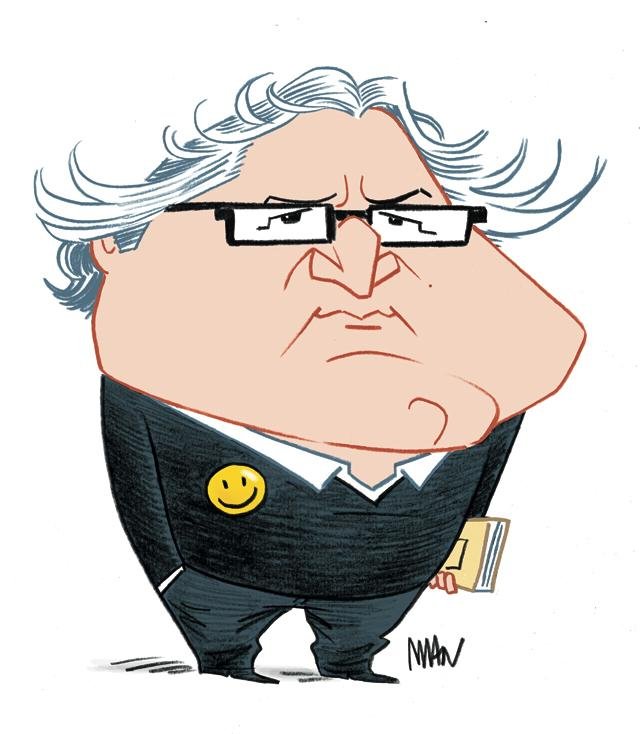 Caricature : Onfray Michel