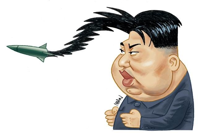 Caricature : Kim Jong-Un 3