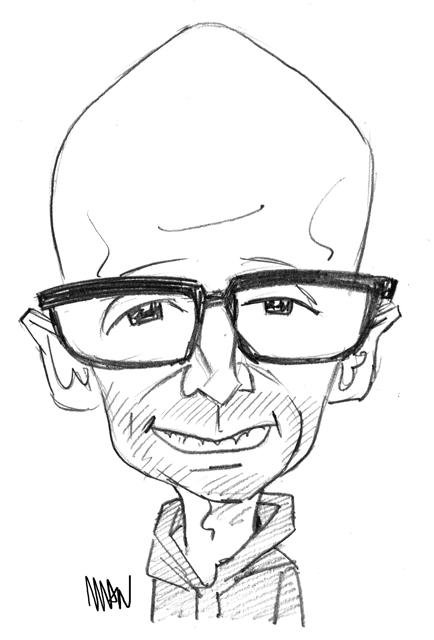 Caricature : Moby