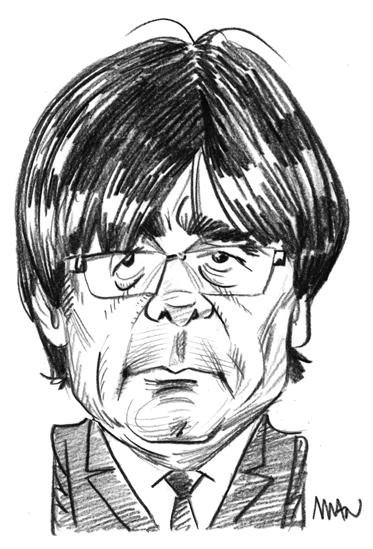 Caricature : Puigdemont Carles