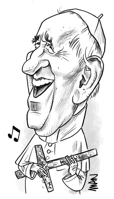 Caricature : François Pape