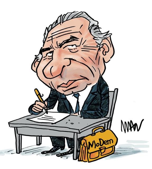 Caricature : Bayrou F. 2