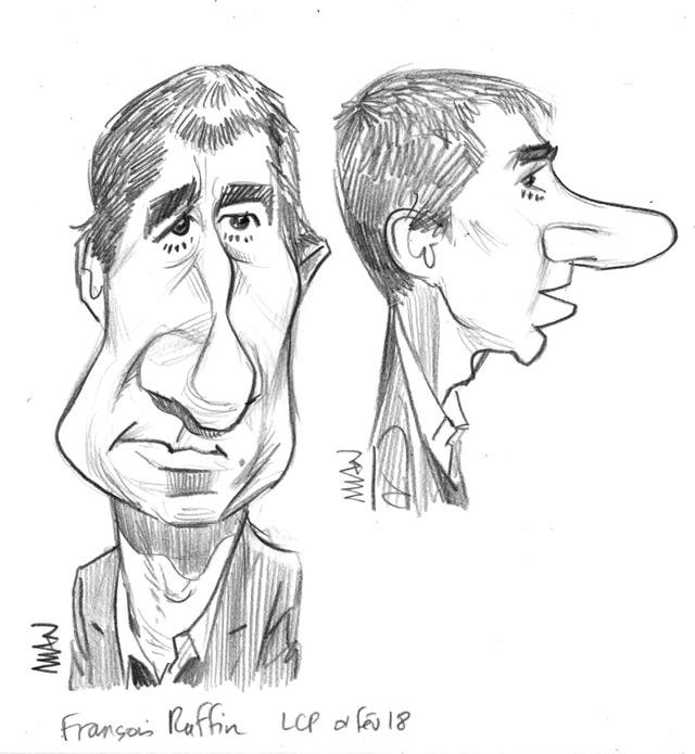 Caricature : Ruffin François
