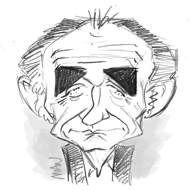 Caricature : Bohringer Richard