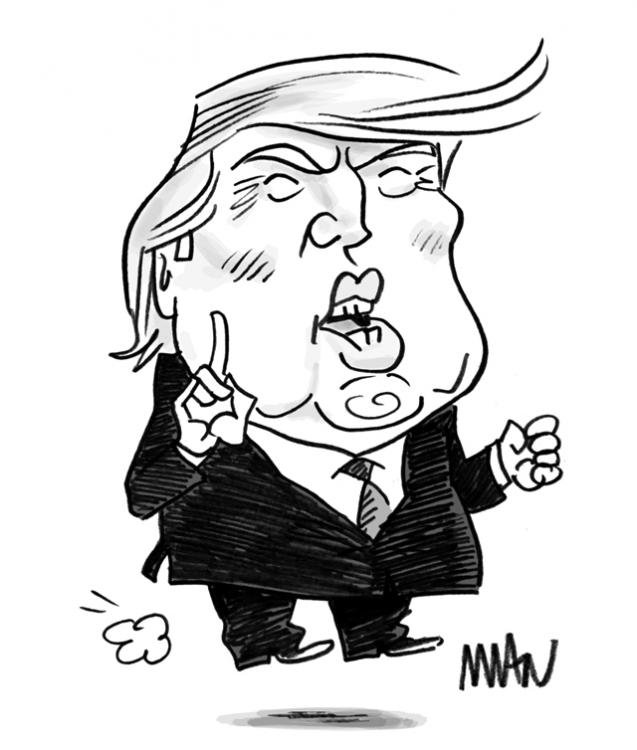 Caricature : Trump 8