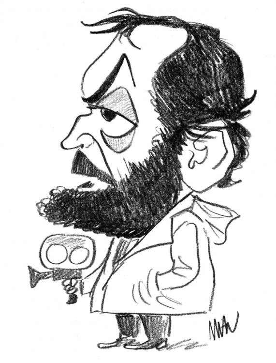 Caricature : Kubrick Stanley
