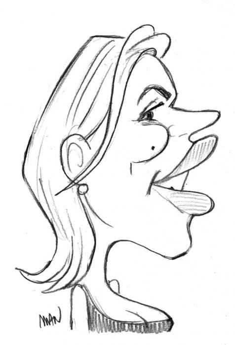 Caricature : Johansson Scarlett