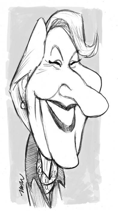 Caricature : Lafont Bernadette