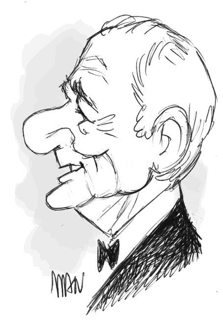 Caricature : Murray Bill 2