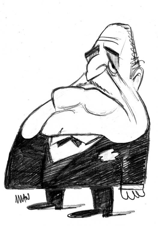 Caricature : Brando M. 3
