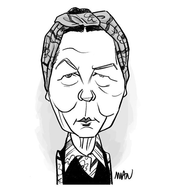 Caricature : De Beauvoir Simone
