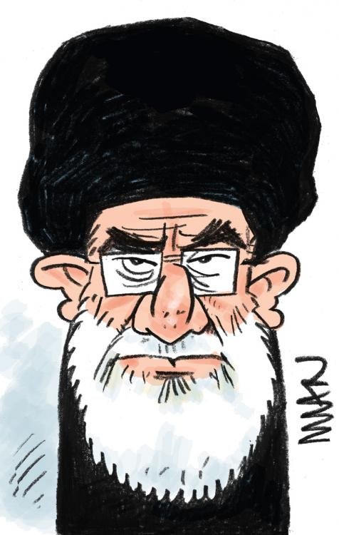 Caricature : Khamenei A.i 2