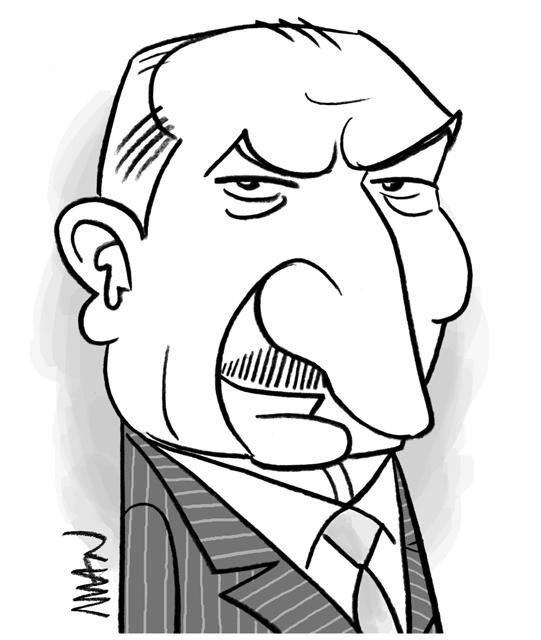 Caricature : Heidegger