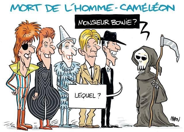 Caricature : Bowie 3