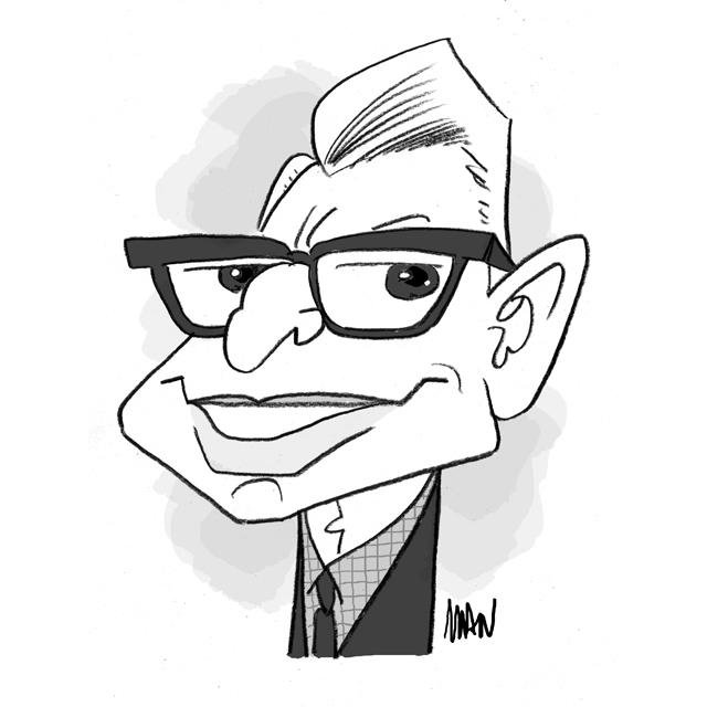 Caricature : Goldblum Jeff