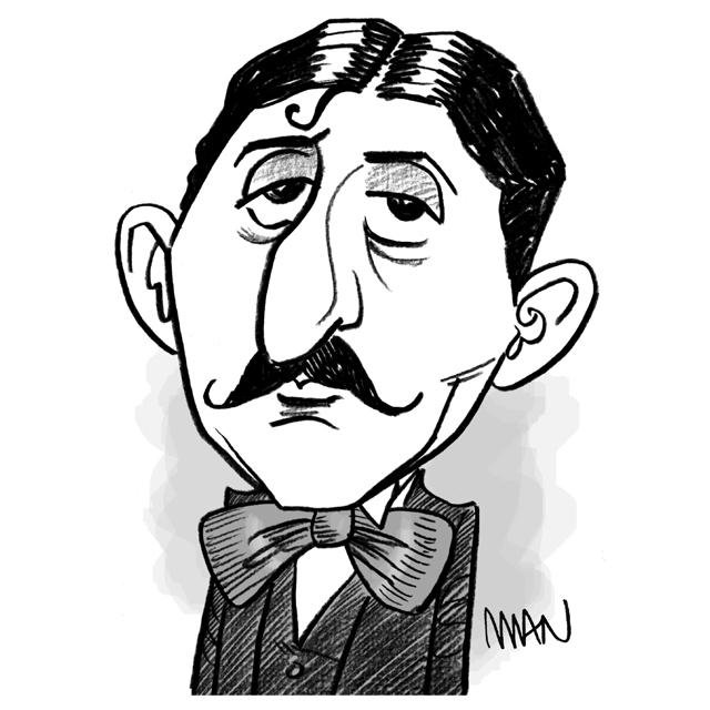 Caricature : Proust 2