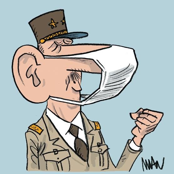 Caricature : De Gaulle 3