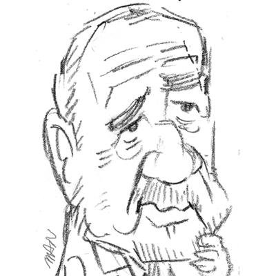 Caricature : Carrière J.C.