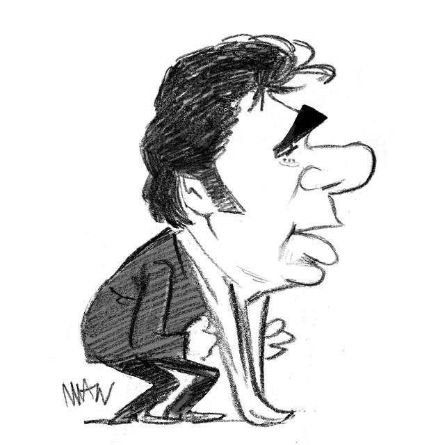 Caricature : Nougaro Claude