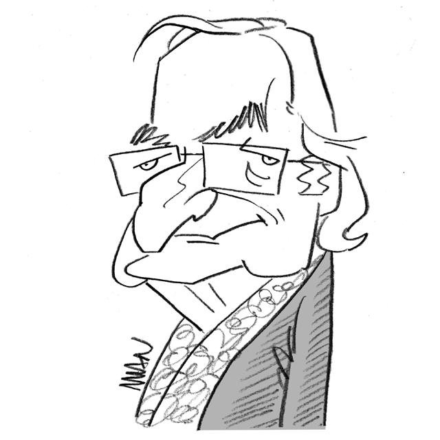 Caricature : Tavernier Bertrand