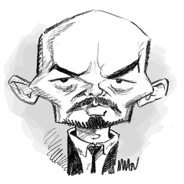 Caricature : Lenine Vladimair