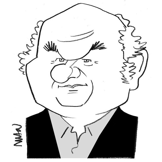 Caricature : Stévenin JF.