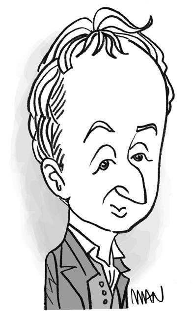 Caricature : Diderot Denis