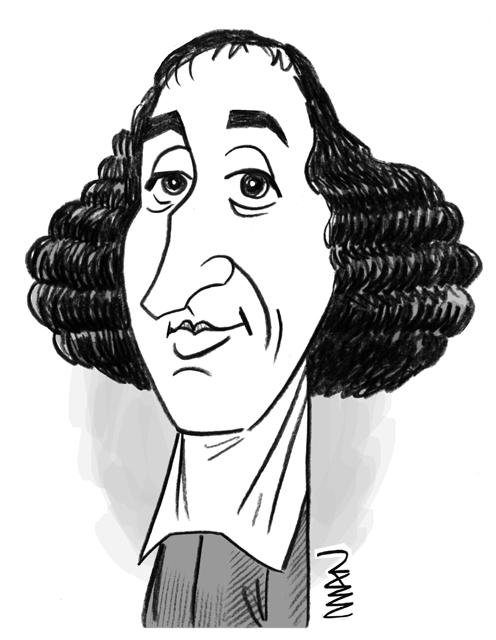 Caricature : Spinoza