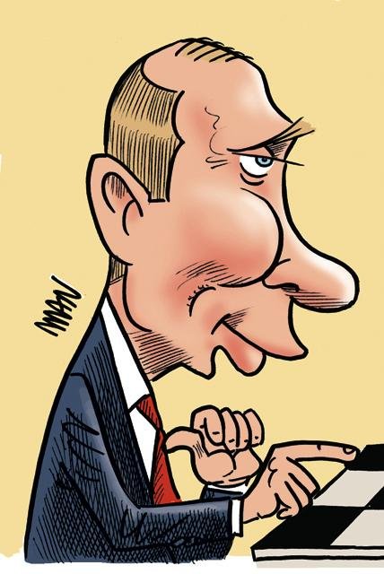 Caricature : Poutine 10