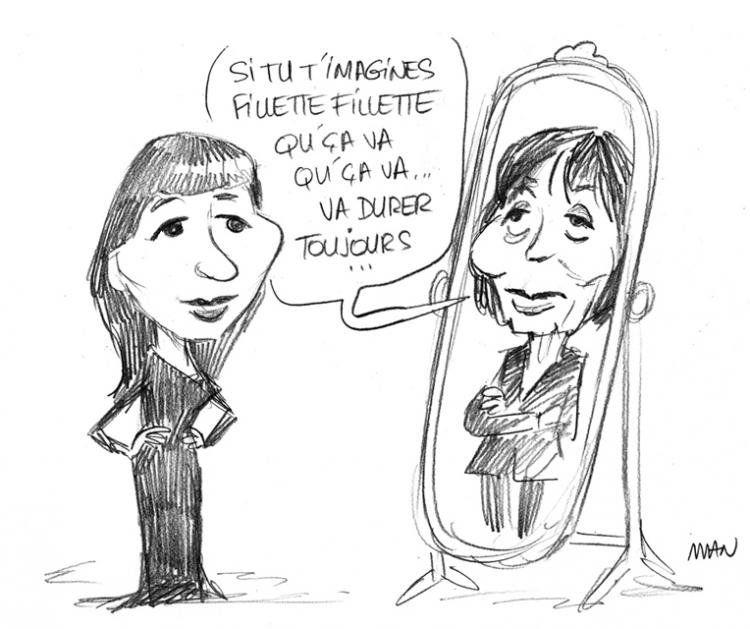 Caricature : Greco Juliette