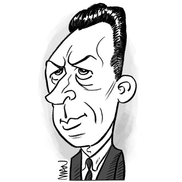 Caricature : Camus Albert