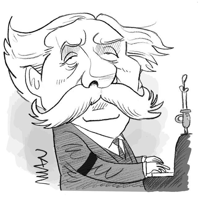 Caricature : Fauré Gabriel