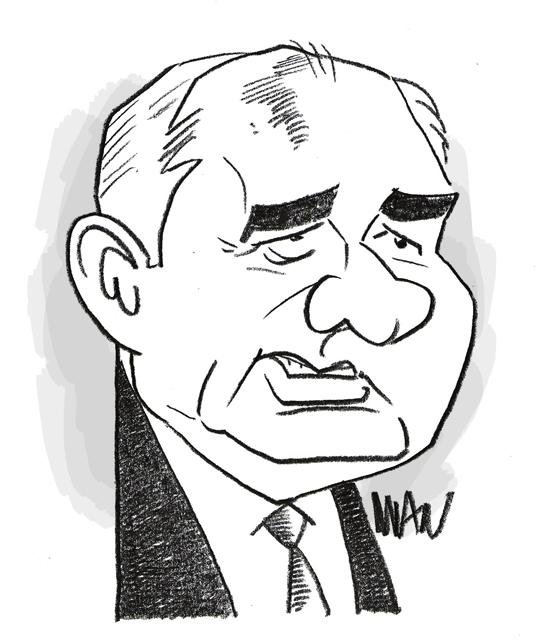 Caricature : Gorbachev Mikhaïl