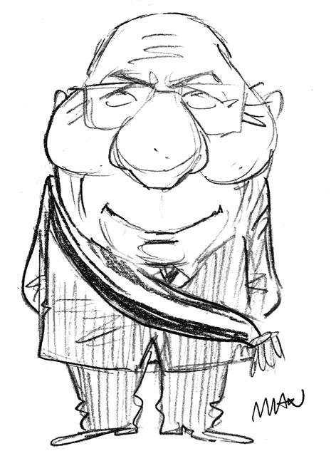 Caricature : Dassault Serge