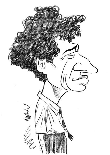 Caricature : Giacometti Alberto