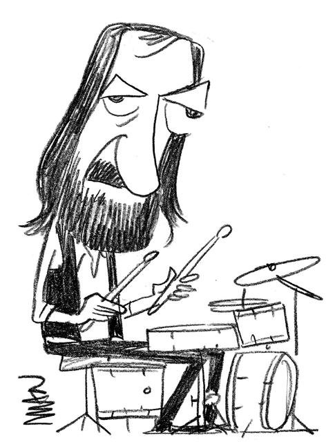 Caricature : Fleetwood Mick