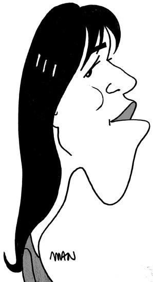 Caricature : GainsbourgCharlotte 