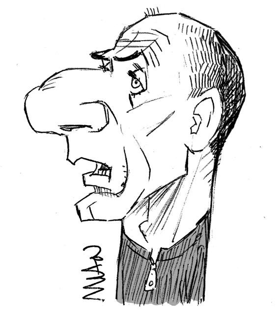 Caricature : Der Zakarian Michel
