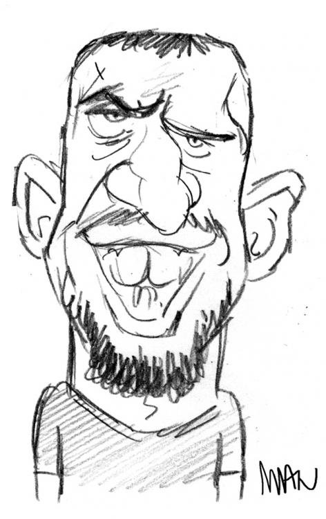 Caricature : Ribery F.