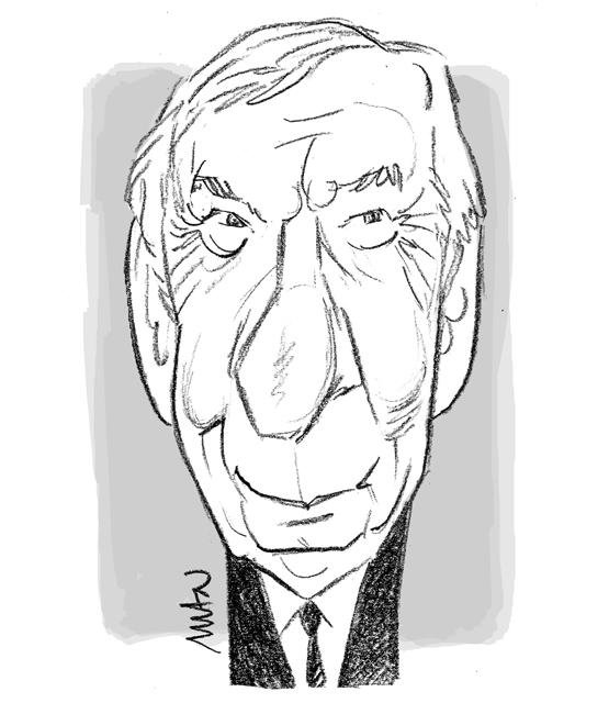 Caricature : Montand Yves