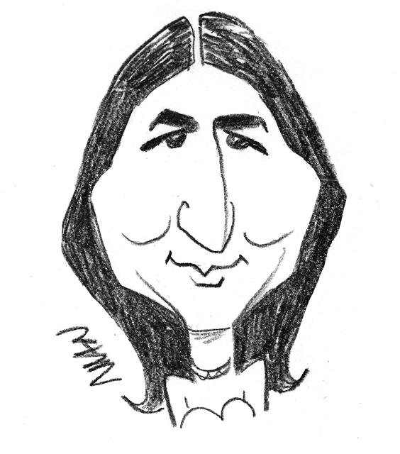 Caricature : Nakache Geraldine
