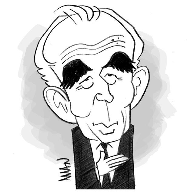 Caricature : Badinter Robert