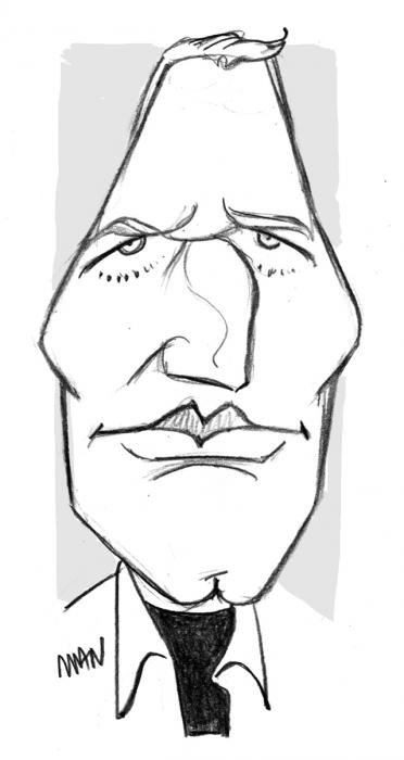 Caricature : Newman Paul