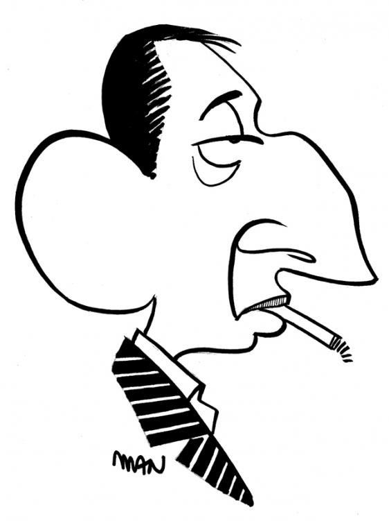 Caricature : Gainsbourg Serge 2