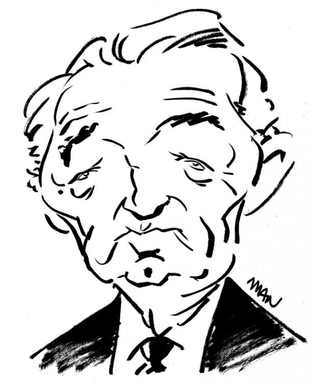 Caricature : Mitchum Robert